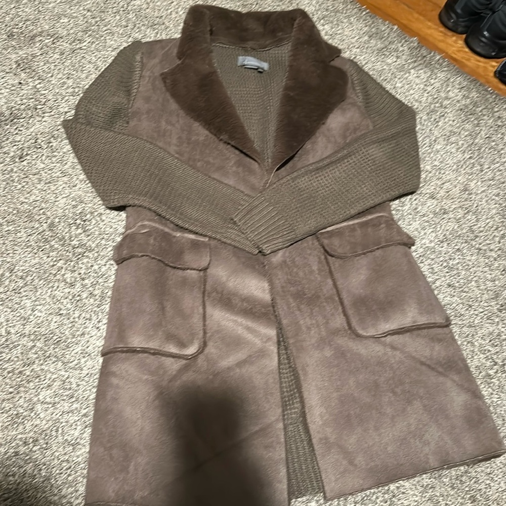 Anthropologie sweater coat